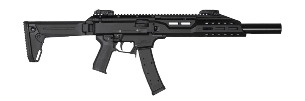 CZ-USA Scorpion carbine with supressor