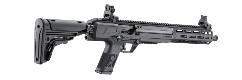 Ruger LC Carbine rear view